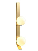 Axyaa Nordic Minimalist Iron Wall Lamp LED for Bedside Study Lighting