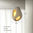 Axyaa Wabi-sabi LED Pendant Chandelier for Home Decor and Dining Room