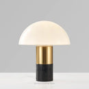Axyaa Marble & Metal Nordic Luxury Table Lamp