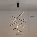 Axyaa LED Pendant Chandelier Light for Modern Living and Dining Room Lighting