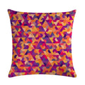 Axyaa Diamond Geometry Pillow Cover - Geometric Print Cushion Case 45x45cm