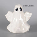 Axyaa Halloween Ceramic Vase Dried Flower Arrangement Decor - Funny & Creative Hydroponic Home Accent