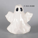 Axyaa Halloween Ceramic Vase Dried Flower Arrangement Decor - Funny & Creative Hydroponic Home Accent