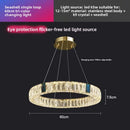 Axyaa Crystal Ring Chandelier Lighting System for Home Décor & Dining Area
