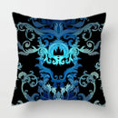 Axyaa Baroque Geometric Throw Pillow Case, Elegant Vintage 45X45CM Cushion Cover for Home