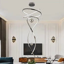 Axyaa Modern LED Pendant Chandeliers for Living Room Staircase Lighting
