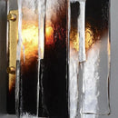 Axyaa Retro French Glass Wall Lamp for Home Living Room Decoration