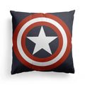 Axyaa European Beige Flag Pillow Cover - 45x45, British Style, Mediterranean Influence