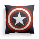 Axyaa European Beige Flag Pillow Cover - 45x45, British Style, Mediterranean Influence