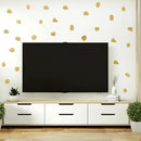 Axyaa Irregular Dots Wall Decal Vinyl Sticker Set for Kids Baby Girl Bedroom