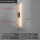 Axyaa Spanish Snowflake Marble LED Wall Lamp - Modern Luxury Lighting