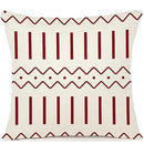 Axyaa Christmas Pillowcase 45x45cm Modern Sofa Cushion Cover, Decorative Linen for Home Décor