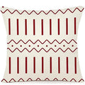 Axyaa Christmas Pillowcase 45x45cm, Modern Decorative Sofa Cushion Cover