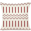 Axyaa Christmas Pillowcase 45x45cm, Modern Decorative Sofa Cushion Cover