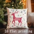 Axyaa Winter Animal Pattern Throw Pillows - Sofa Bedroom Car Cushion Cover