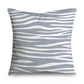 Axyaa Gray Lumbar Pillows - 45X45CM Damask Geometry Floral Stripes Plaids Print