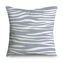 Axyaa Gray Lumbar Pillows - 45X45CM Damask Geometry Floral Stripes Plaids Print