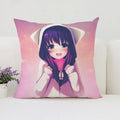 Axyaa Anime Pillow Covers for Sofa, Car, or Sleeping Pillows - 50x50 Decorative Cushion Cover