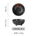 Axyaa Retro Soy Sauce Dipping Plate Set - Commercial & Household Sauce Dish