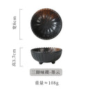 Axyaa Retro Soy Sauce Dipping Plate Set - Commercial & Household Sauce Dish