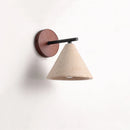 Axyaa Cone Triangle Wall Light LED Lamp - Wabi Sabi Home Hotel Bedroom Staircase Sconce