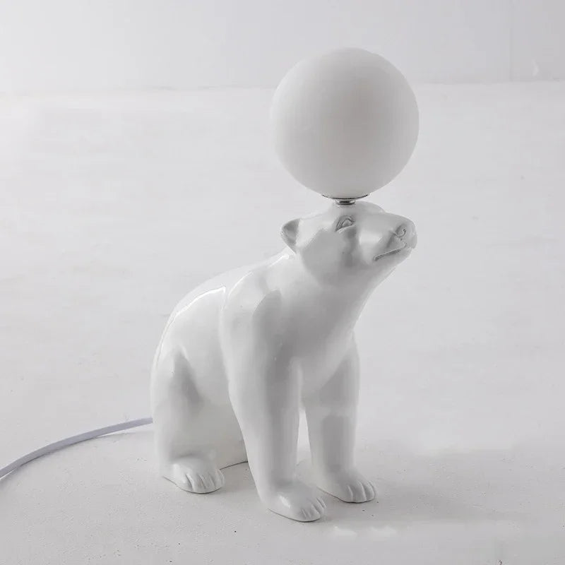 Axyaa Nordic Polar Bear LED Desk Lamp
