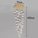 Axyaa LED Pendant Chandelier for Modern Home Decor and Indoor Lighting