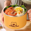 Axyaa Kids Stainless Steel Bento Lunchbox Food Containers