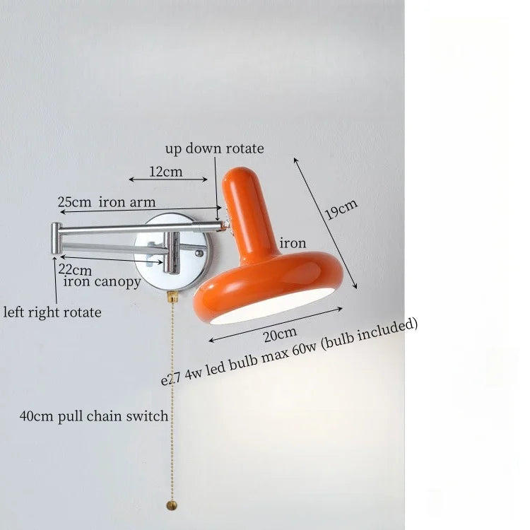 Axyaa Nordic LED Wall Lamp for Modern Home Decor