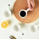 Axyaa Cat Ceramic Dipping Plate, 0.7oz Sauce Mini Bowl