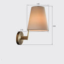 Axya Luxury Copper LED Wall Lamp for Home Decor & Lighting