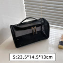 Axyaa Mesh Toiletry Organizer Small/Large Makeup Bag with Zipper - Portable & Durable