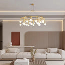 Axyaa Dining Room Chandelier | Indoor Ceiling Pendant Light Fixture | Salon Decor Lighting