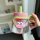 Axyaa Kawaii Tea Infuser Bottle 1000ml - Cute Sports Drink Bottle