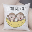 Axyaa Nordic Animal Pattern Cushion Set for Home Decor 45*45cm