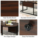 Axyaa 63-Inch Executive Desk with 4 Drawers: Business Furniture Workstation