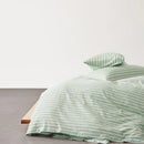 100% Cotton Striped Print Duvet Cover Set with Pillowcase - Axyaa Brand