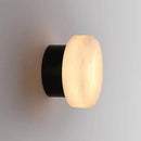 Nordic Marble Round Wall Lamp Axyaa Luxury Modern Living Room Decor
