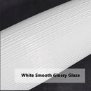Axyaa 24" Tall White Floor Vase for Modern Home Decor