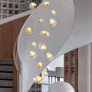 Axyaa Nordic Pendant Chandelier Ceiling Light for Indoor Dining Room Decor