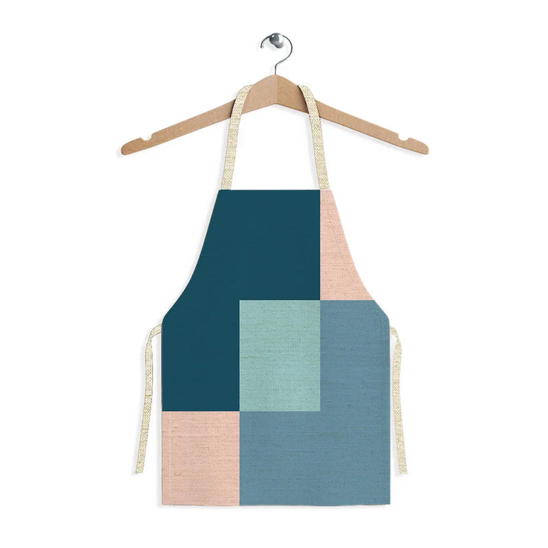 Axyaa Diamond Kitchen Apron - Irregular Pattern for Cooking, Baking, Cleaning