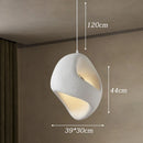 Axyaa Modern Stair Chandelier Pendant Light - LED Ceiling Lamp for Living Room