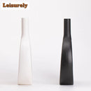 Axyaa Donut Design Ceramic Vase for Single Branch Flower Arranging