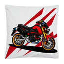 Axyaa Motorcycle Cartoon Plush Pillowcase Home Sofa Car Decor 45x45 cm