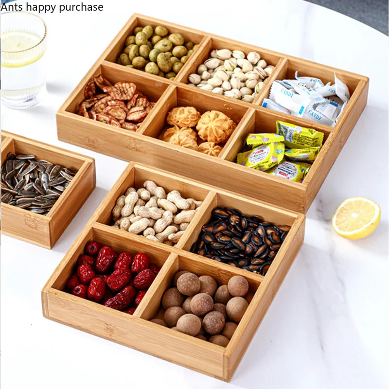 Axya Dried Fruit & Nut Storage Box with Lid for Living Room & Kitchen