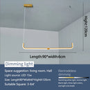 Axyaa LED Pendant Lights with Remote Control for Dining Living Room