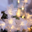 Axyaa Fiber Optic Branch Light: Battery-Powered Garden Decor, Party, Christmas, Home Lighting
