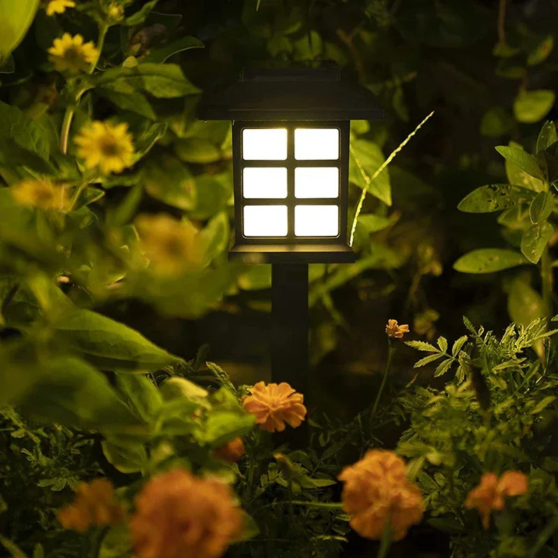 Axyaa Solar LED Pathway Lights - Outdoor Waterproof Garden Decor for Landscape Yard
