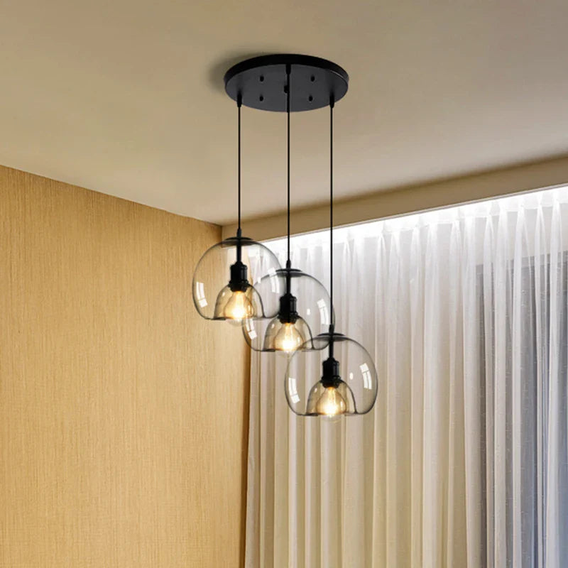 Axyaa Nordic Pendant Light Chandelier for Dining Room and Living Room
