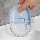 Axyaa Soap Box: Portable Leak Proof Travel Case with Lid for Bathrooms